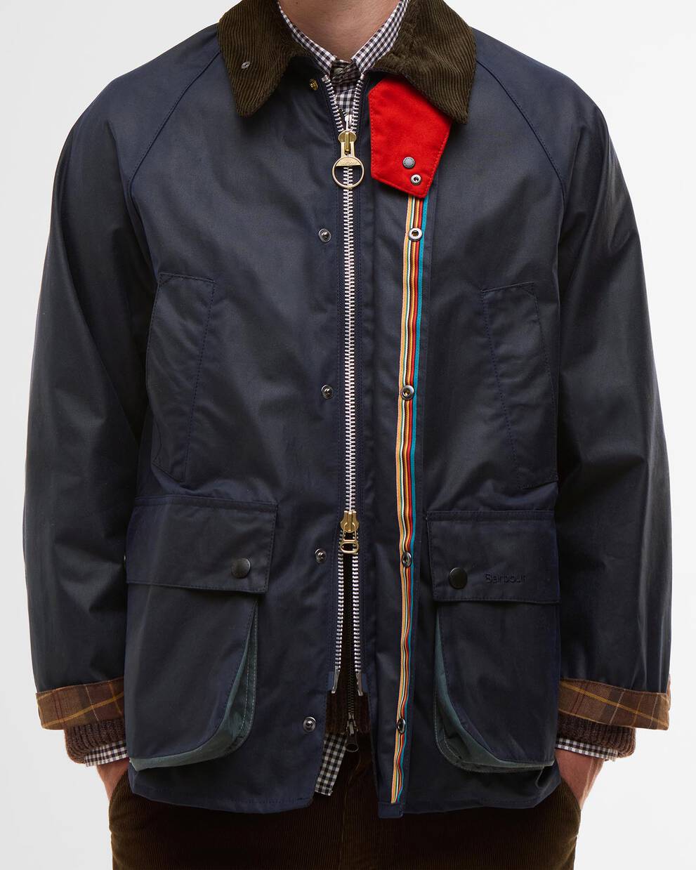 Paul Smith loves Barbour Wachsjacke Oversized Bedale