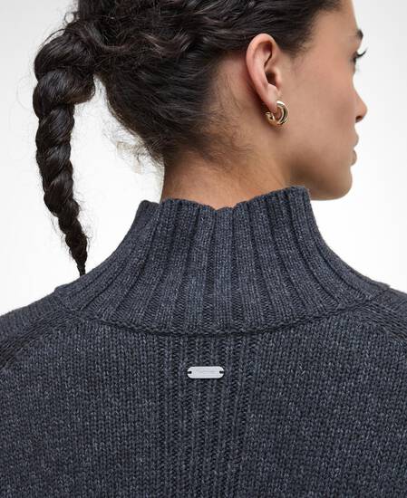 Rollkragenpullover Serena Charcoal