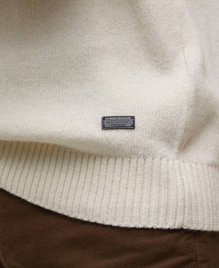 Rollkragenpullover Kelp Whisper White
