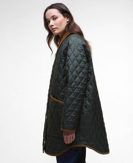 Steppjacke Oversized Liddesdale Sage/Ancient