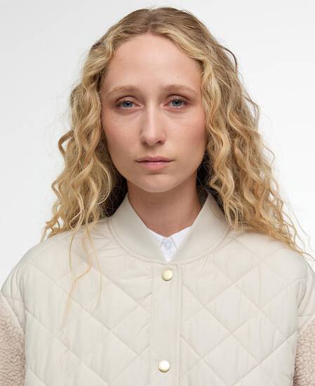 Fleecejacke Wetherby Oatmeal/Silver Cloud