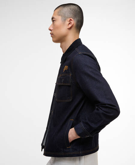 Overshirt Pitstop Denim Raw