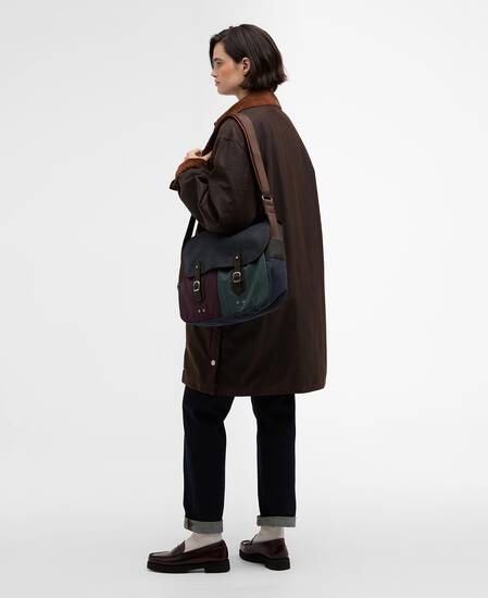 Paul Smith loves Barbour Umhängetasche Wax Tarras Night Sky