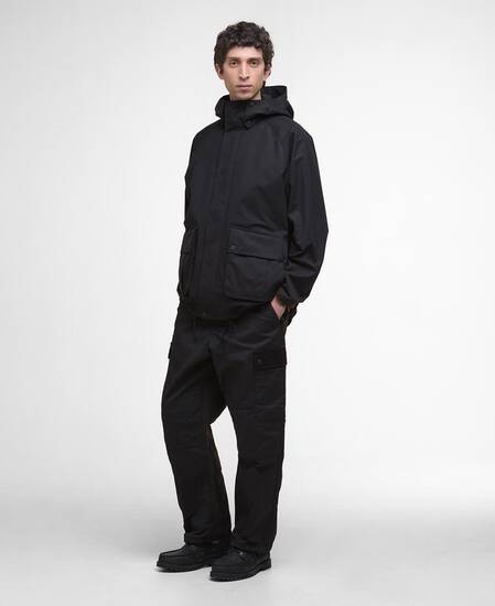 Jacke Re-Engineered Wading Spey Showerproof Black