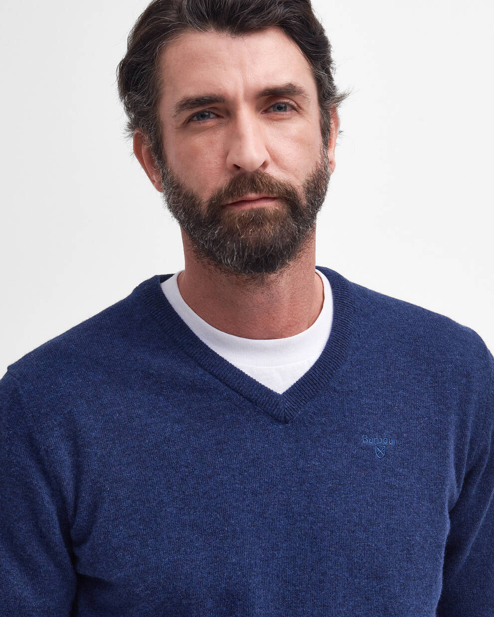 Essential Pullover Wolle V Neck