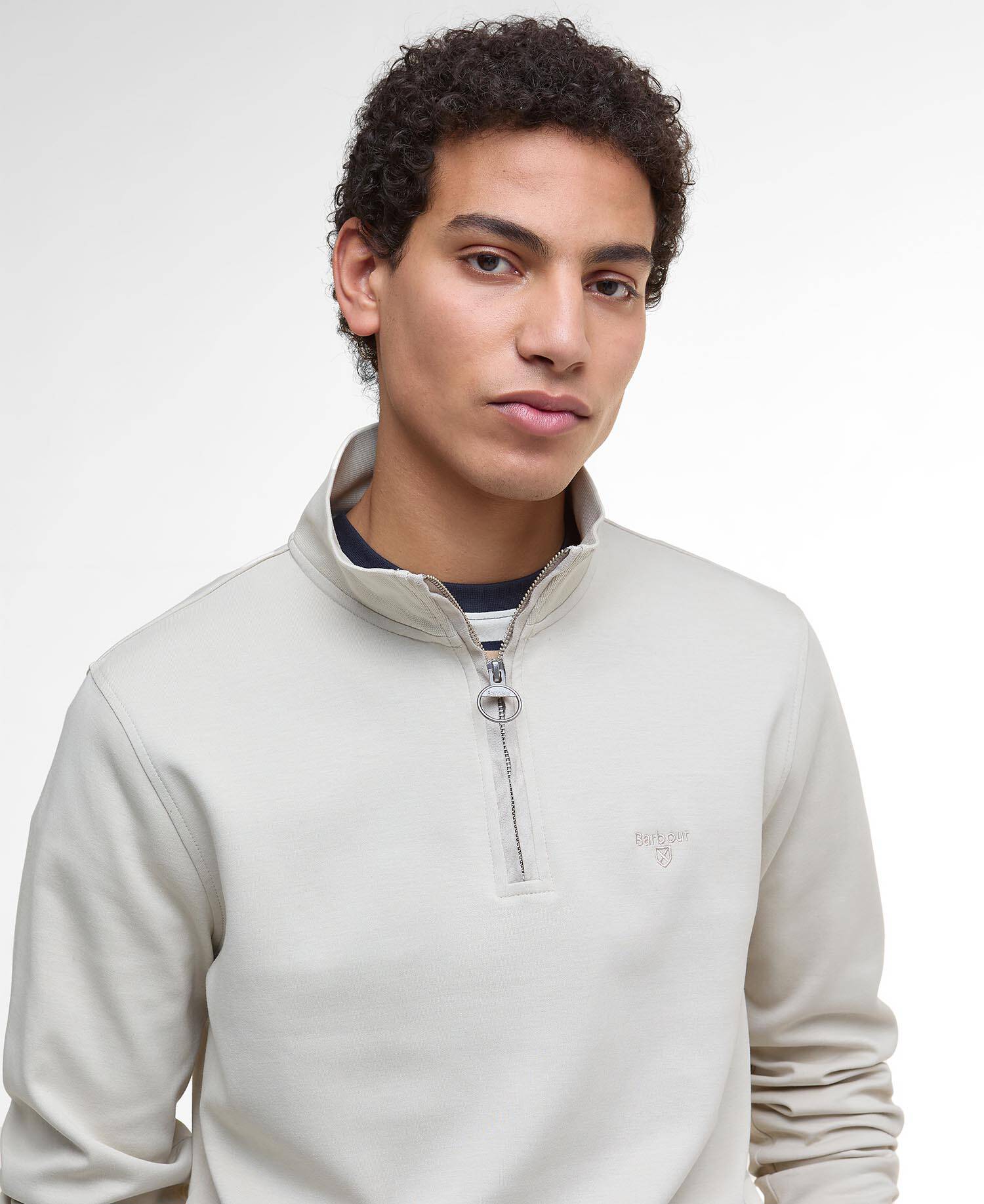 Sweatshirt Lambeth Interlock Half-Zip image number 3