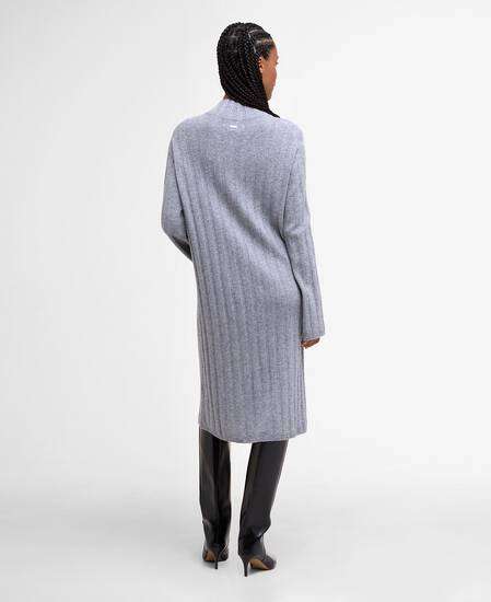Strickkleid Sophia Midi Light Grey