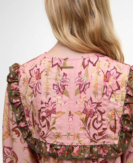 Barbour FARM Rio Bluse Cami Long-Sleeved Tropical Print