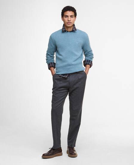 Pullover Covent Rundhalsausschnitt Bluestone