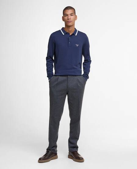 Strickpolo Rocton Navy