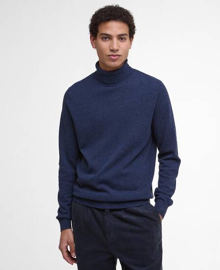 Pullover Hector Rollneck Navy Marl