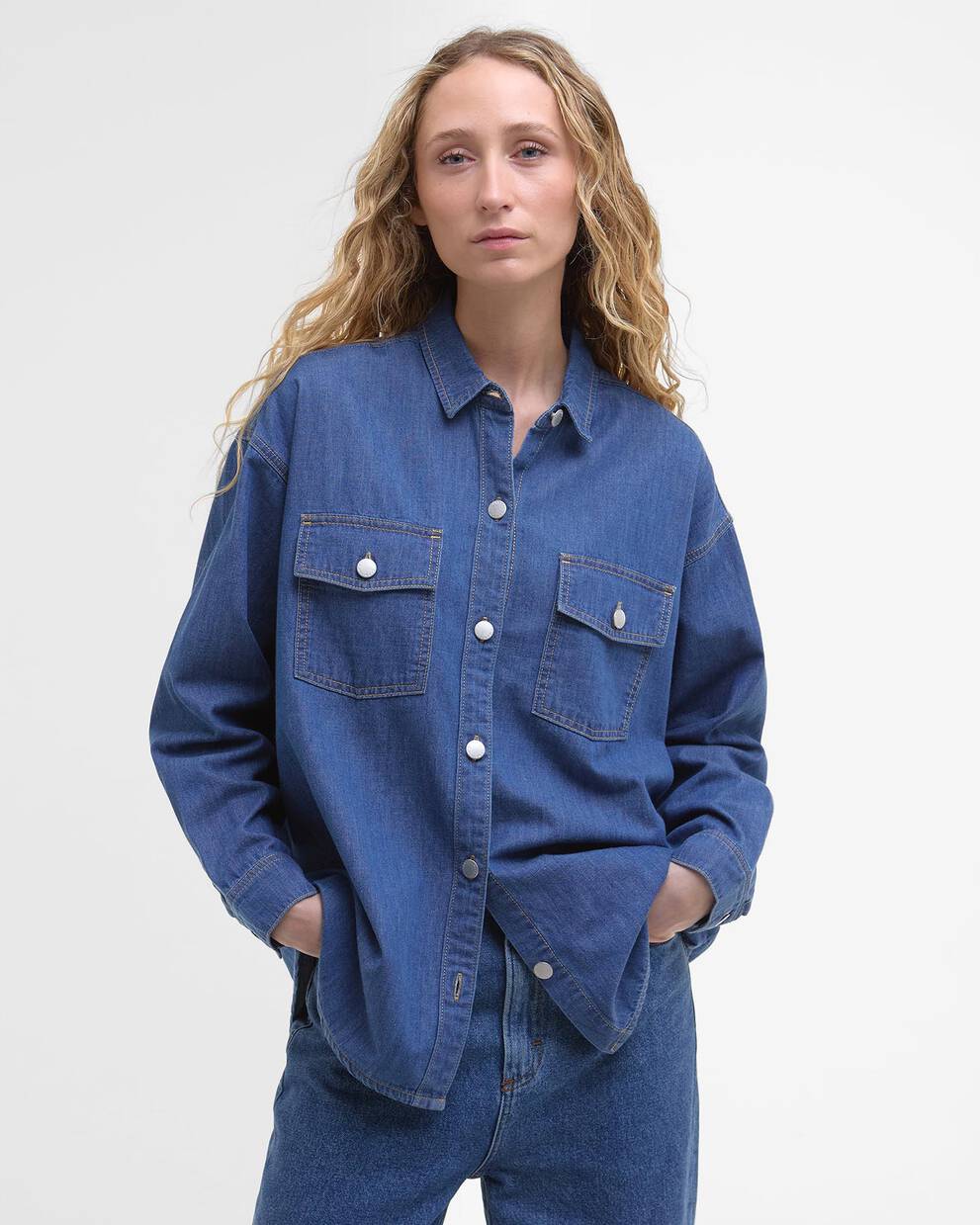 Hemd Woodrow Oversized Denim
