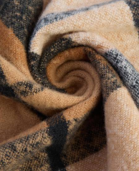 Schal Deanna Tartan Hessian Navy Tartan