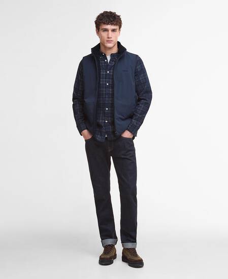 Fleeceweste Reversible Navy