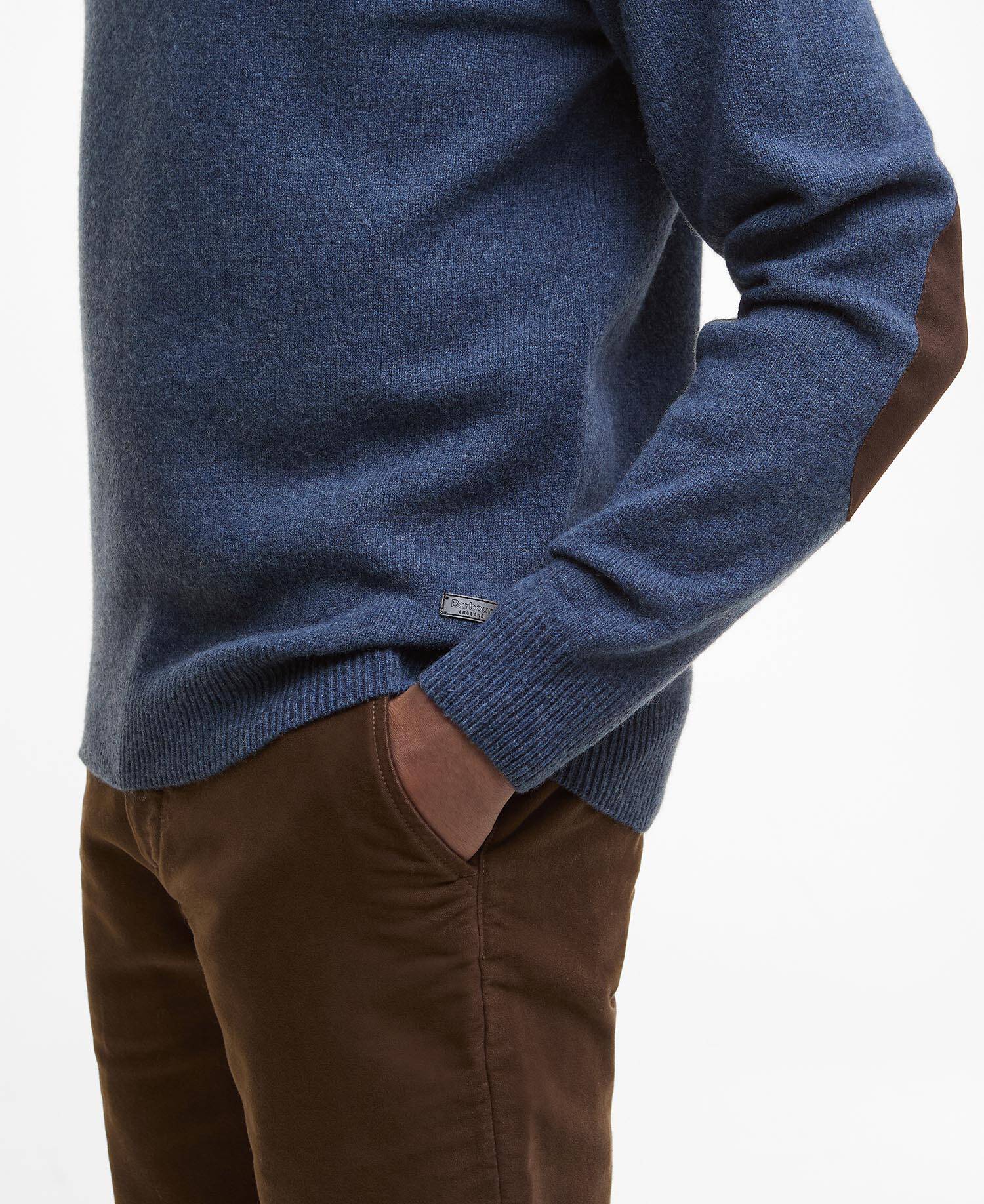 Essential Pullover Patch Half Zip image number 4