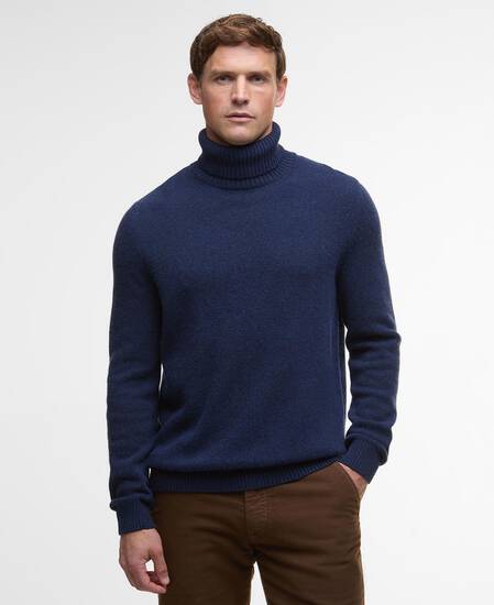 Rollkragenpullover Kelp Navy