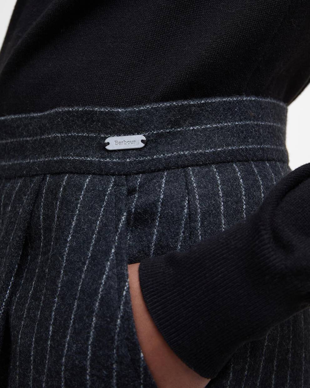 Hose Blakely Striped Wide-Leg