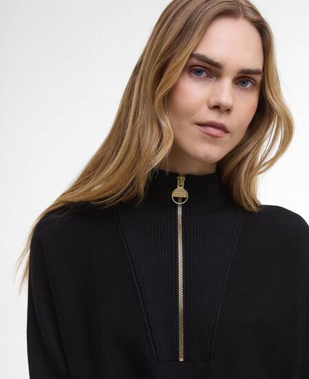 Pullover Lola Half-Zip Black