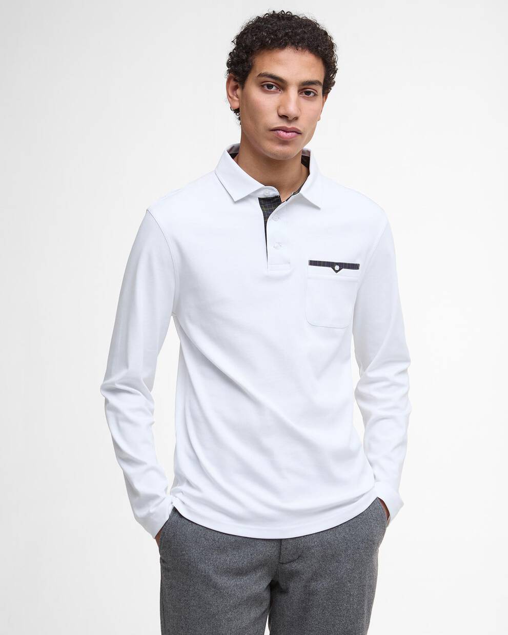 Poloshirt Corpatch Long-Sleeved Tailored