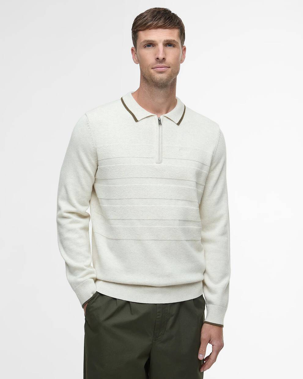 Langarm-Poloshirt Fenhill Knitted