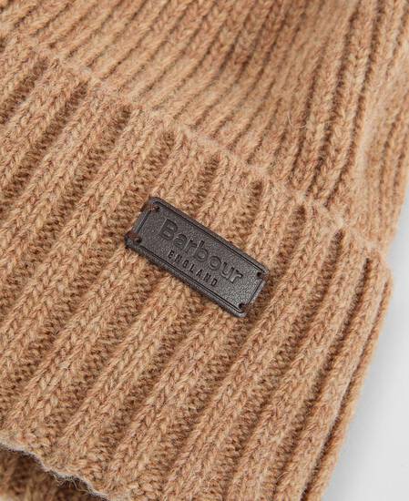 Beanie Carlton Military Brown