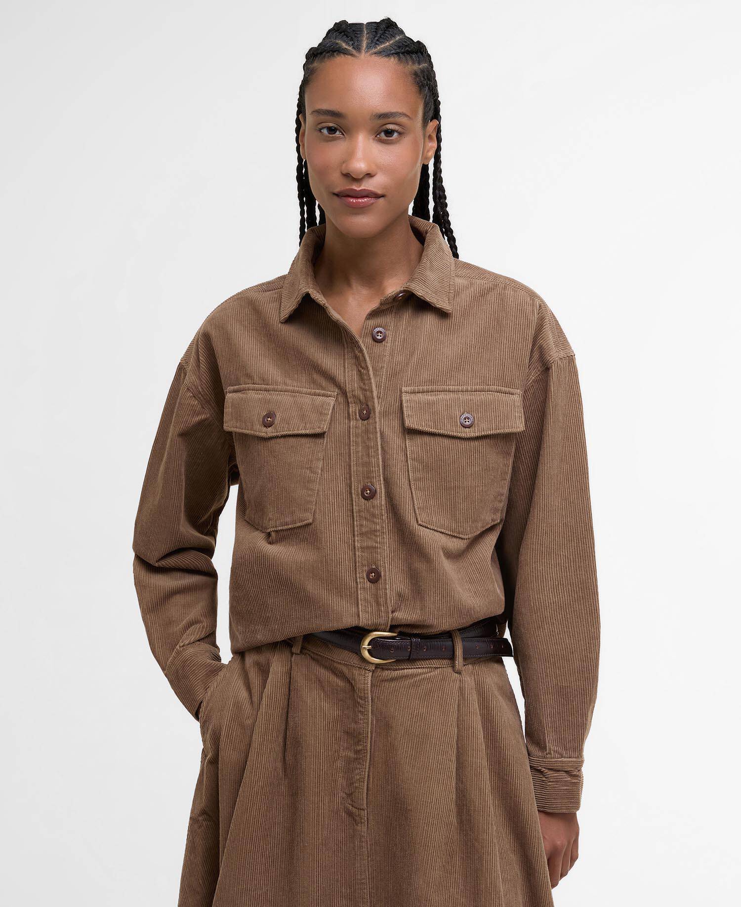 Cordhemd Yasmin Relaxed image number 0