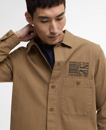 Overshirt Jacks Sandstone