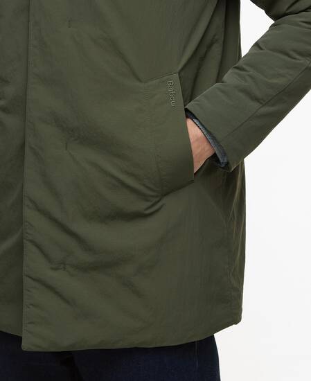 Jacke Wadded Lorden Showerproof Mac Olive