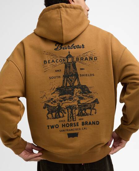Barbour x Levi’s® Hoodie Graphic Tan