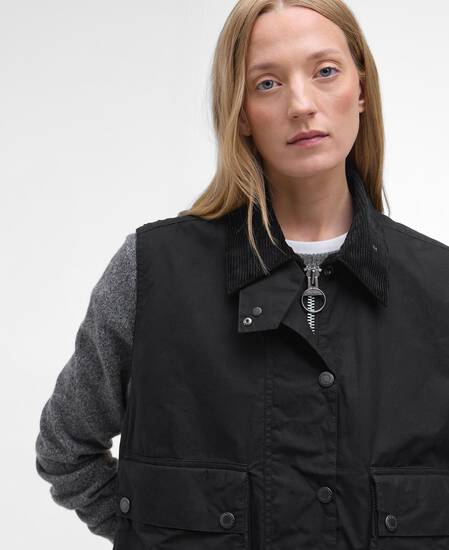 Barbour for Margaret Howell Weste Bedale Casual Damen Black