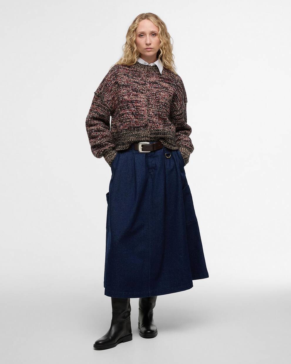 Rock Saima Midi Denim