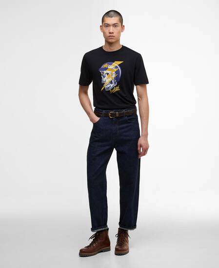 T-Shirt Flash Graphic Black