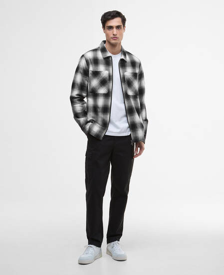 Overshirt Carlisle Tartan Black