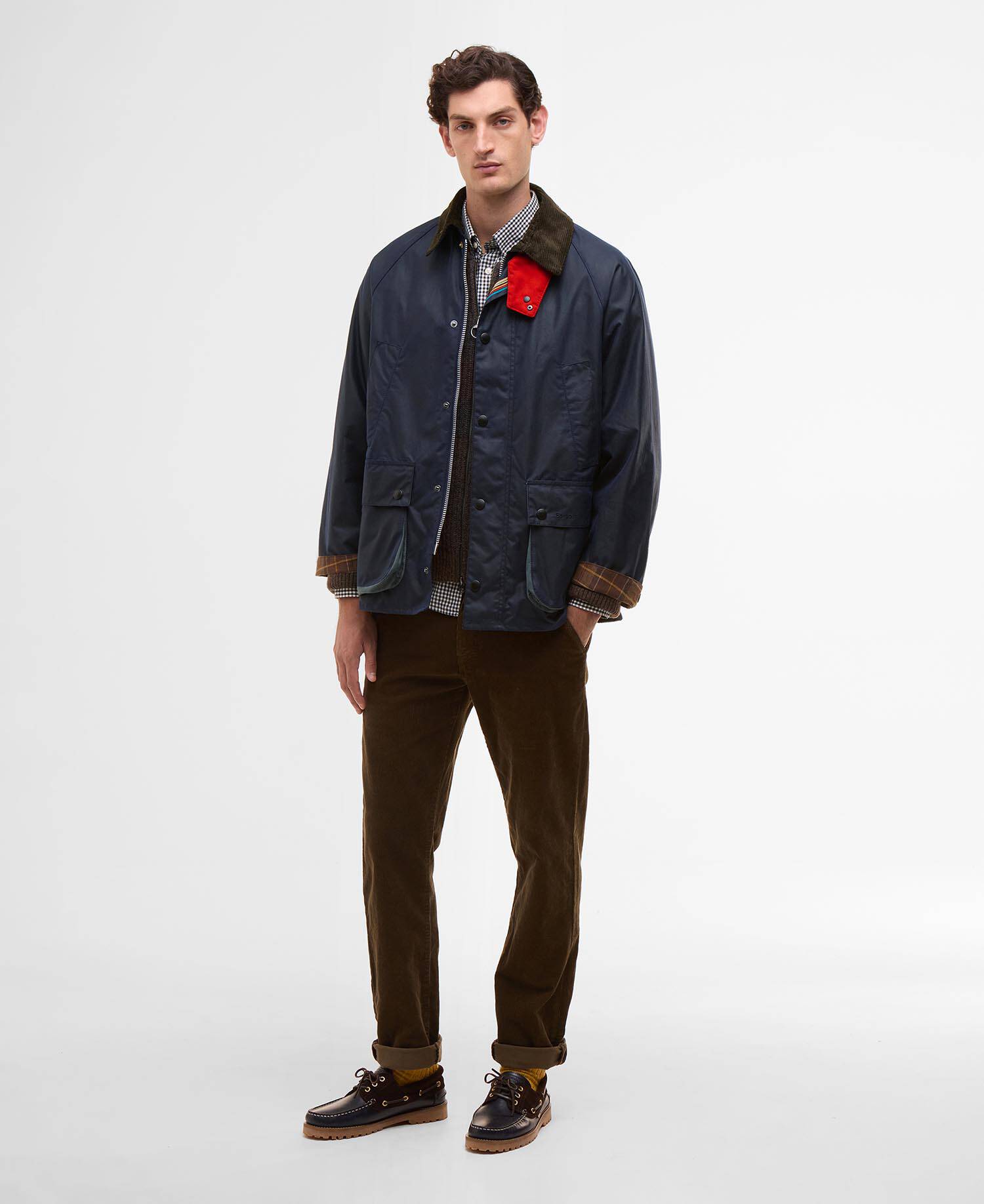 Paul Smith loves Barbour Wachsjacke Oversized Bedale image number 3