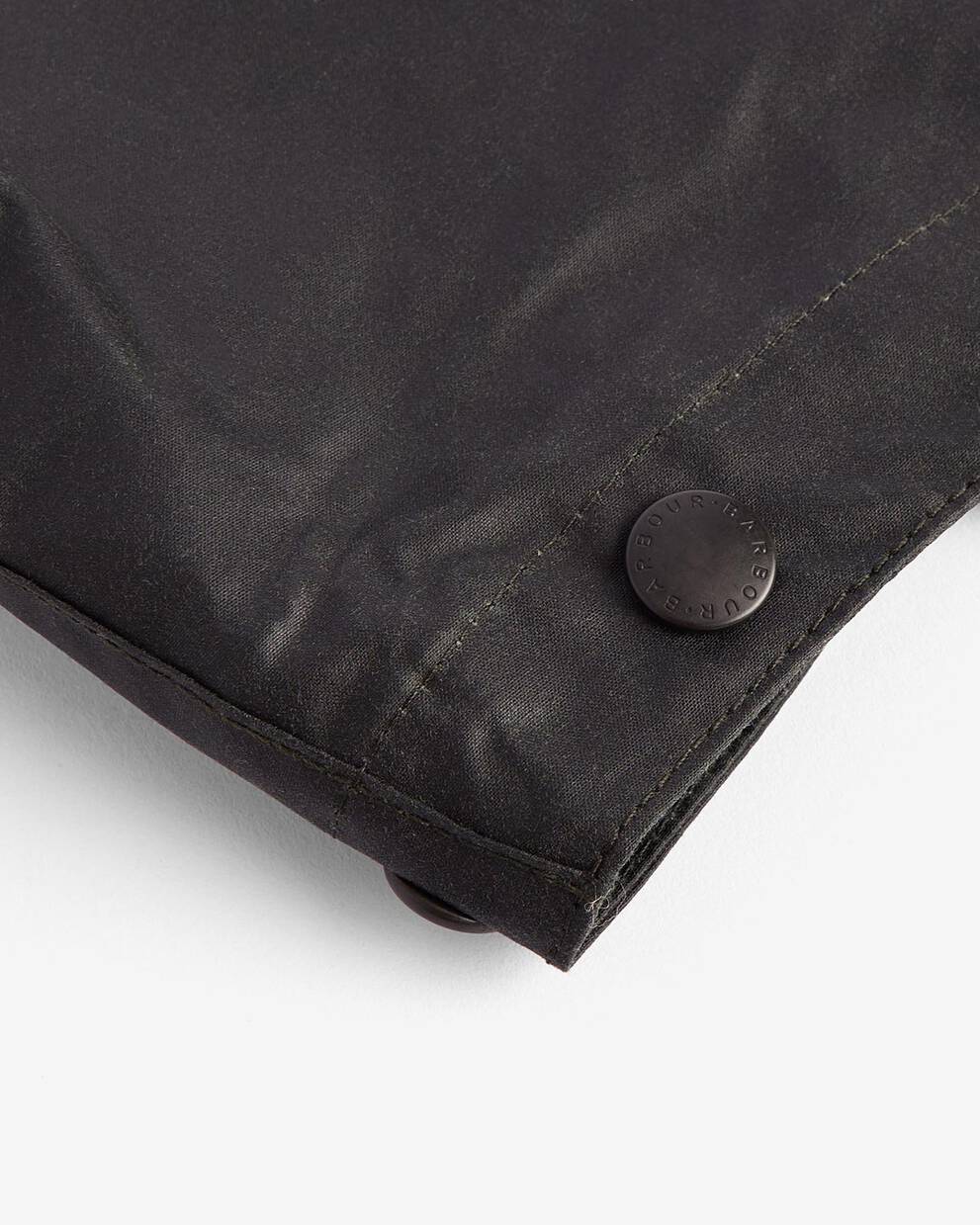 Kapuze Waxed Cotton Plain