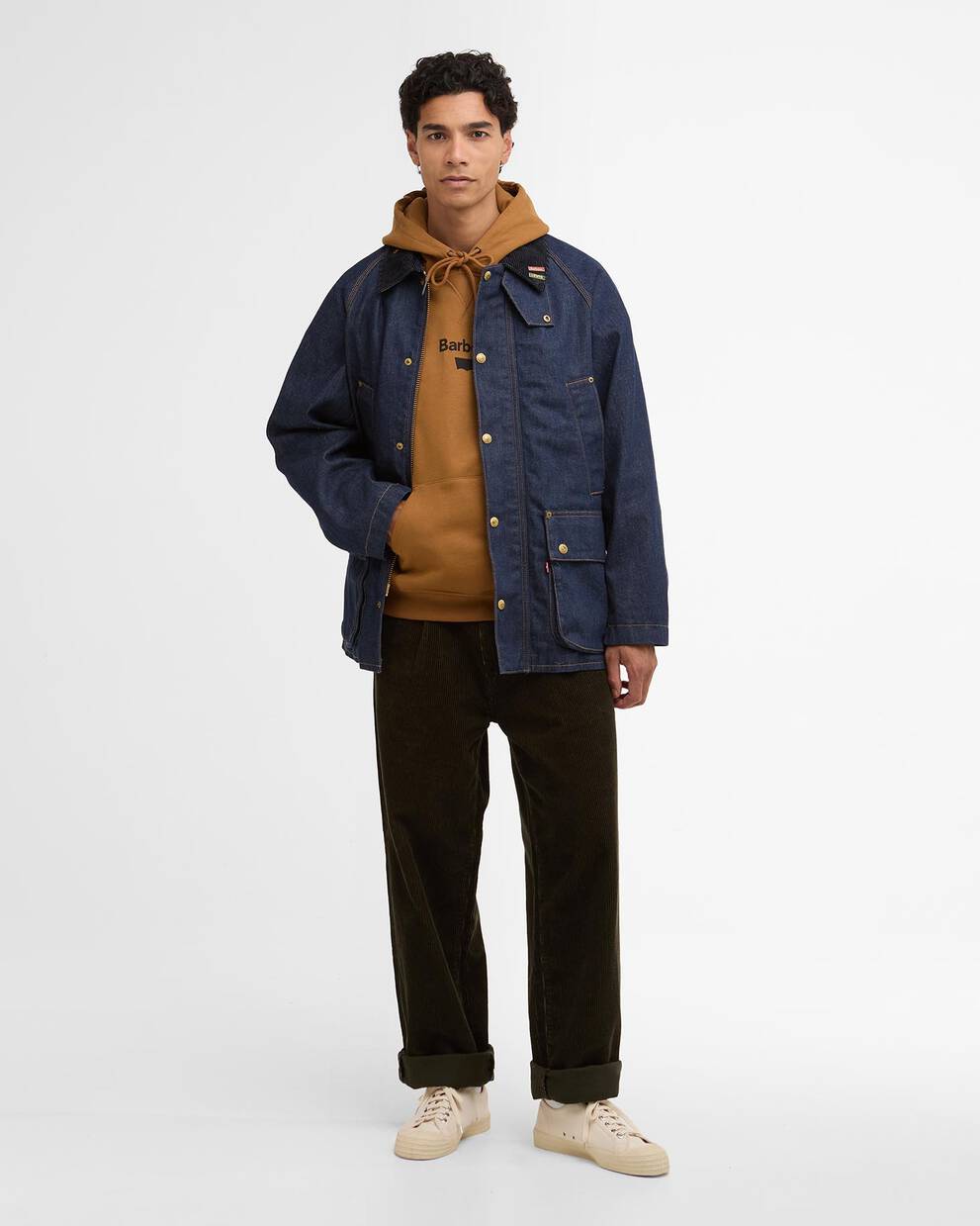 Barbour x Levi’s® Jeansjacke Oversized Bedale