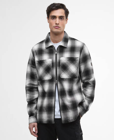 Overshirt Carlisle Tartan Black
