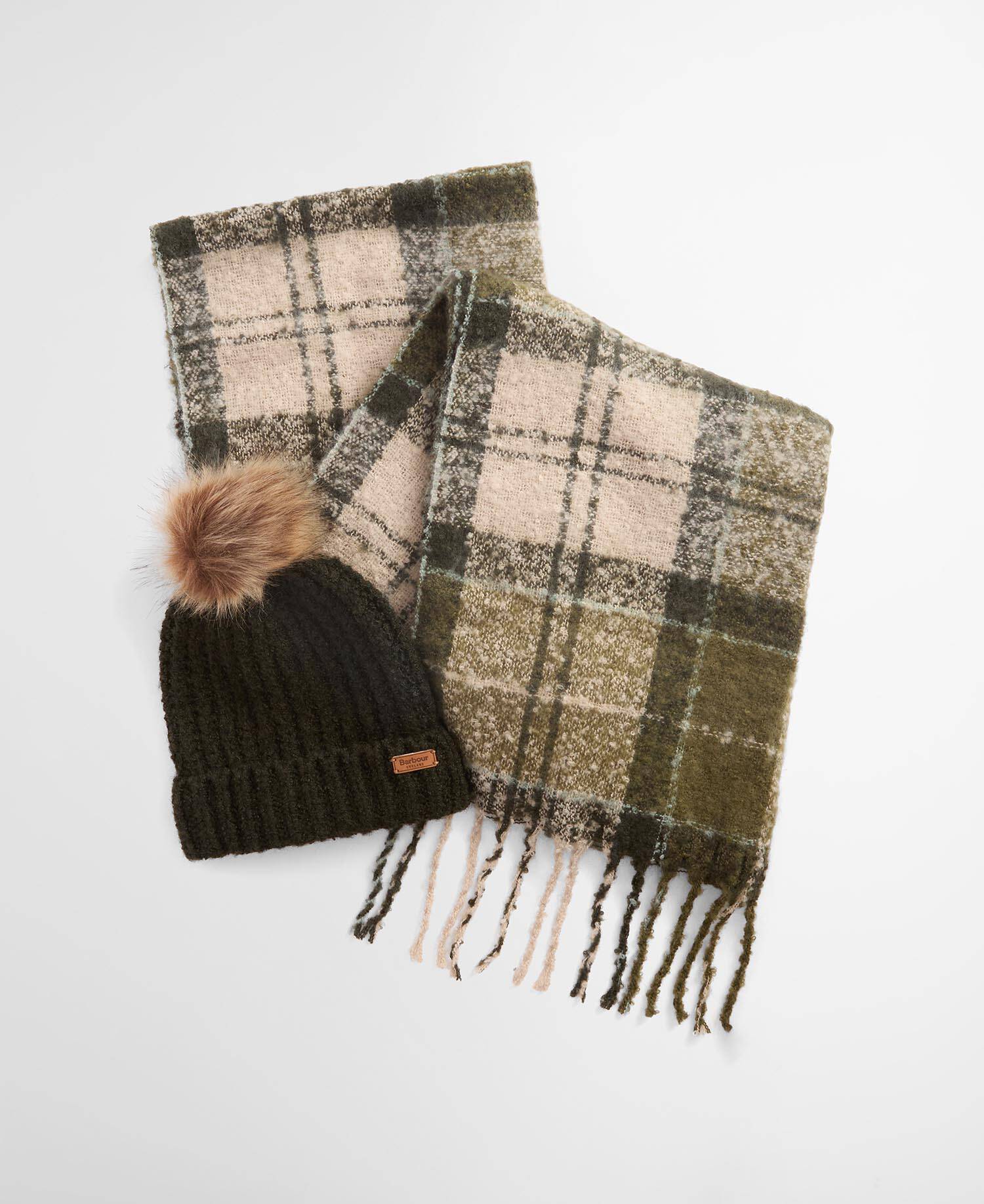 Geschenkset Beanie Saltburn & Schal Tartan image number 0