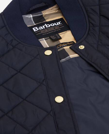 Steppjacke Wetherby Dark Navy/Dress Tartan