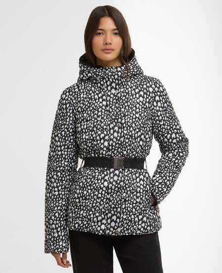 Pufferjacke Jada Printed Snow Leopard Print
