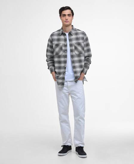 Hemd Ashby Ombre Long-Sleeved Black