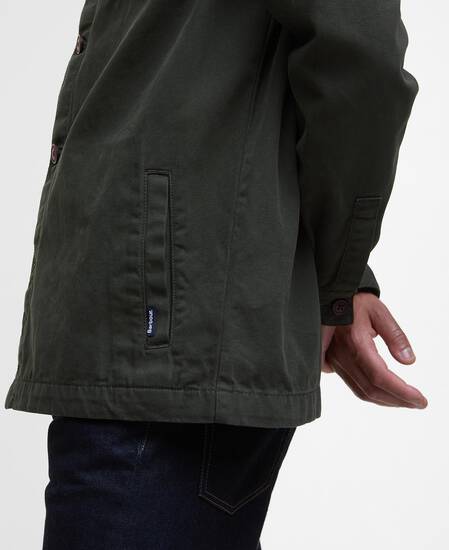 Overshirt Washed Cotton Forest