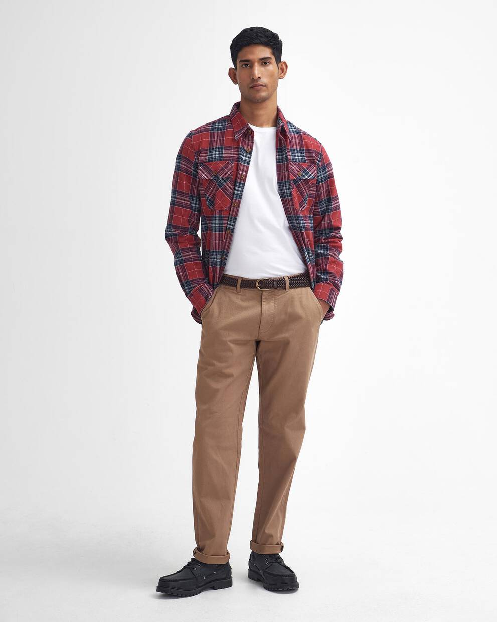 Hose Washed Stretch Tailored