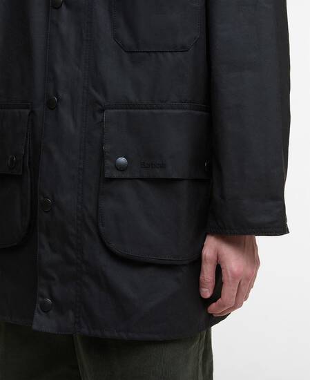 Wachsjacke Oversized Solway Black