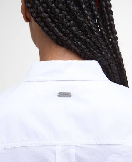 Hemd Highclere Oversized Oxford White