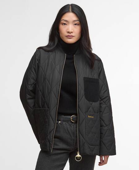 Steppjacke Leonie Black/Classic