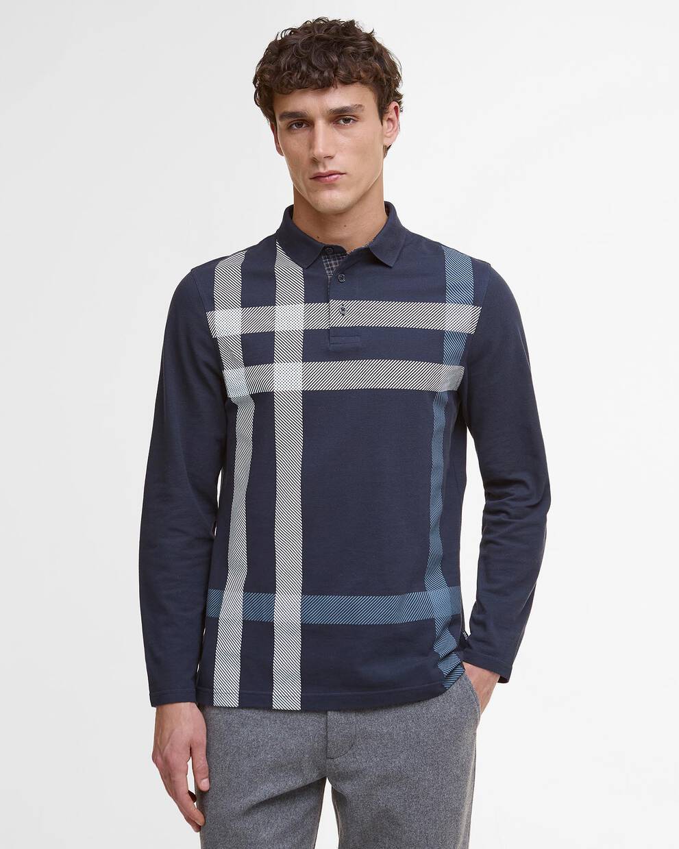 Langarmshirt Blaine Tartan