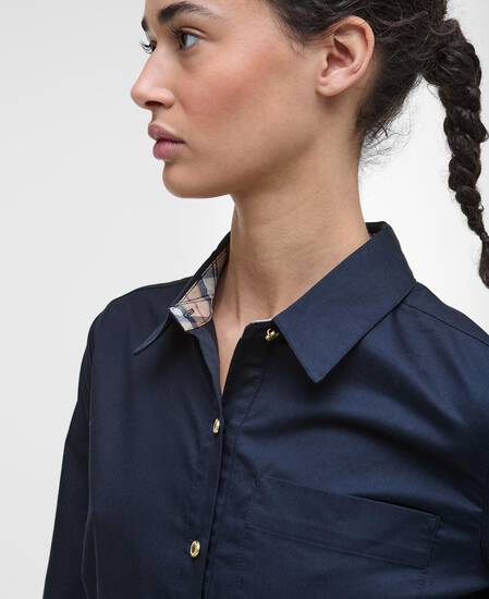 Kleid Saffron Midi Dark Navy