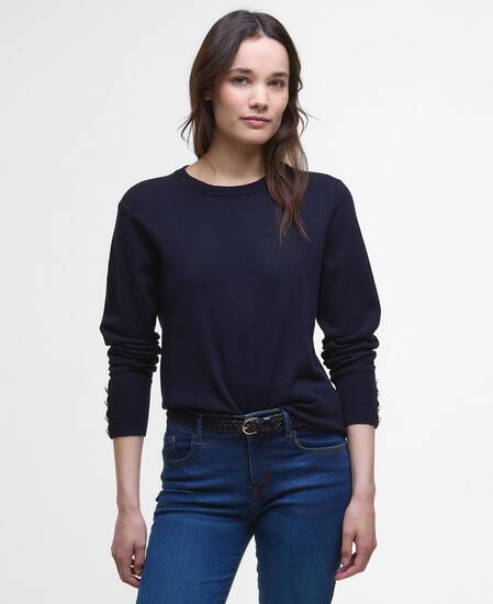 Pullover Carlby Rundhalsausschnitt Navy