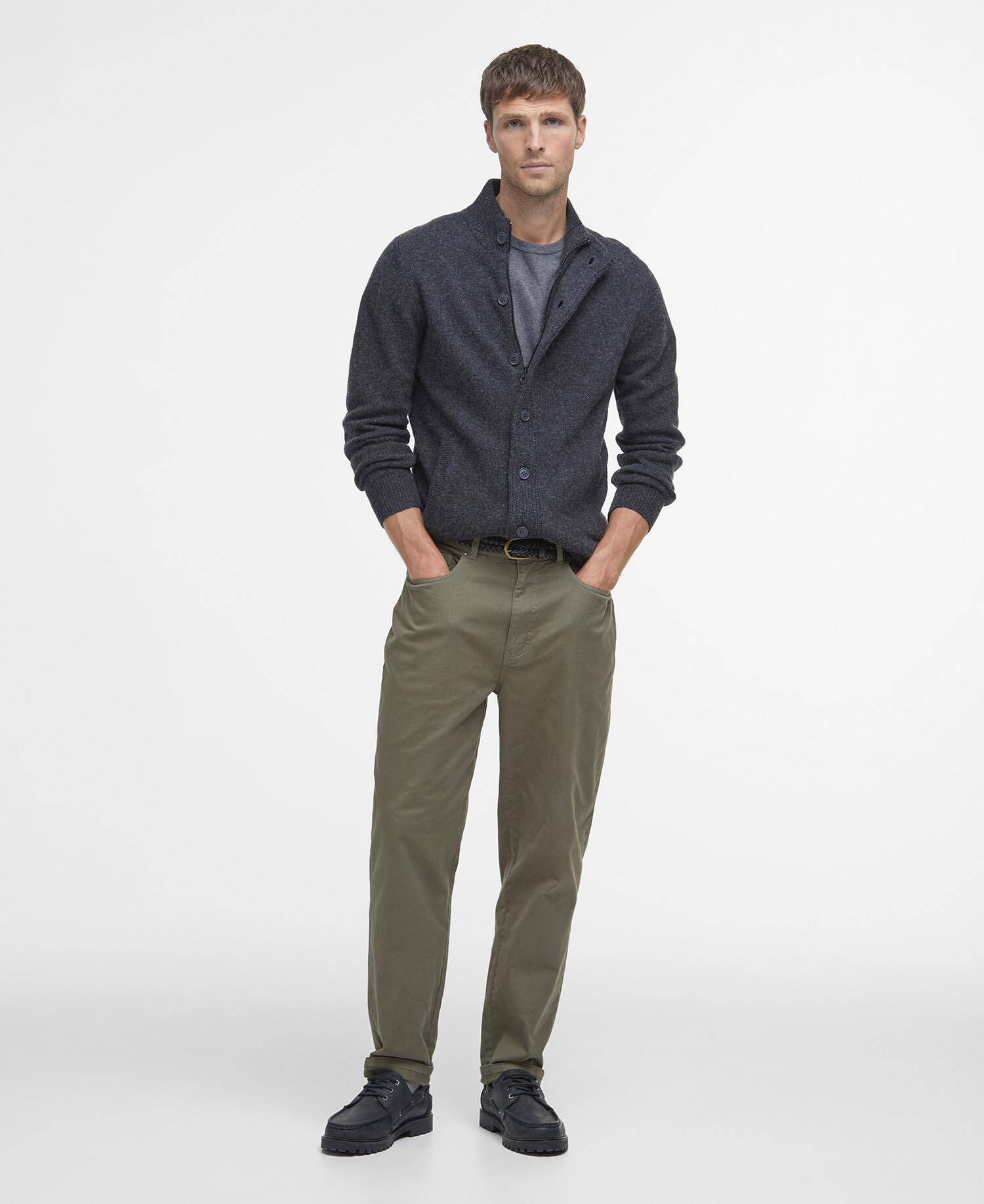 Pullover Essential Patch Zip Through image number 1